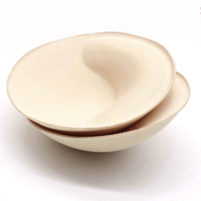 Set 2 Miếng Mút Đệm Độn Ngực Áo Bra Tập Gym,Yoga,Áo Bơi Tròn Màu Da Nâng Ngực Quyến Rũ