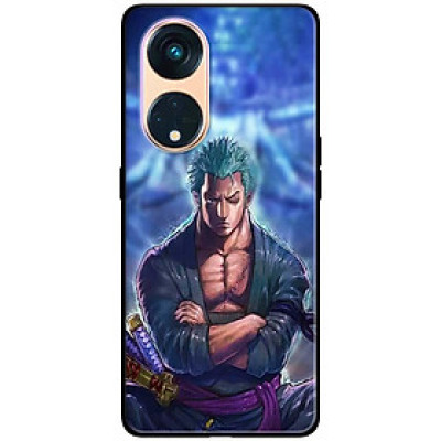 Ốp lưng dành cho Oppo Reno 8T 4G - Reno 8T 5G - Reno 10 5G - Reno 10 Pro 5G - DÔ RÔ Nền Xanh - Hàng Chính Hãng