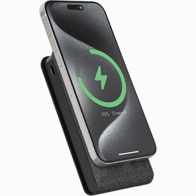 Đế sạc không dây Magnectic Wireless Philips Power Bank 3 in 1 Foldable DLP6759CB/70 - Hàng chính hãng