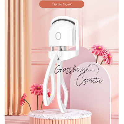 Máy Uốn Mi Bằng Nhiệt An Toàn, Dụng Cụ Uốn Lông Mi Cong Tự Nhiên Bằng Nhiệt Kiểm Soát Nhiệt Độ Magic Curl 