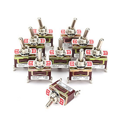 Công Tắc Gạt Tự Nhả ON-OFF-ON 3 Chân LB704 250V 15A