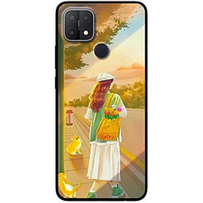 Ốp lưng cho Oppo A15 - A15s - A35 4G - A17 - A17K - A57 4G - A94 5G - A95 5G - Cô Gái Quay Lưng - Hàng Chính Hãng