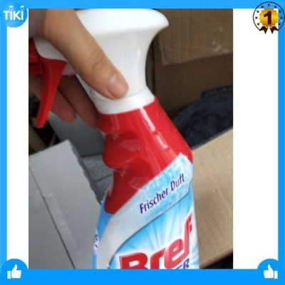 [Nhập khẩu Đức] Chai xịt KHỬ TRÙNG NẤM MỐC, VI KHUẨN diệt 99,9% vi khuẩn Bref Power 750ml, hiệu quả tức thì chống lại 99,99% tất cả vi khuẩn và vi trùng.
