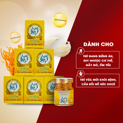 Đông Trùng Hạ Thảo Yến Kid Thiên Ân - Lốc 6 Hũ