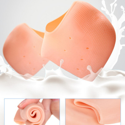 Combo 5 cặp vớ bọc gót chân silicone chống nứt nẻ chống bong tróc da và giúp làm hồng gót sen - buybox - BBPK68_5