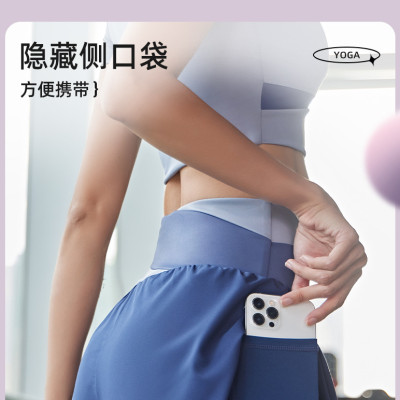 Quần Đùi Nhanh Khô Thoáng Khí Tập Thể Dục Chạy Bộ Cho Nữ Lưng Cao