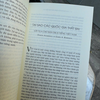 (Tái bản 2024) TẠI SAO CÁC QUỐC GIA THẤT BẠI – Nxb Trẻ