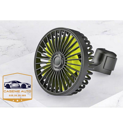 Quạt Ô Tô Điện Cho Ghế Sau Quạt Ghế Sau Ô Tô Tiện Dụng Với 3 Tốc Độ Gió - Hàng Chính Hãng