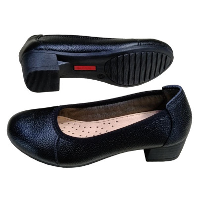 Giày Búp Bê Nữ Cao Gót 5cm HA NAM Da Bò Thật Thời Trang Cao Cấp GBBN2088