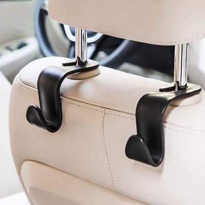 Combo 4 giá móc treo đa năng gắn tựa đầu treo đồ vật sau ghế ô tô xe hơi 