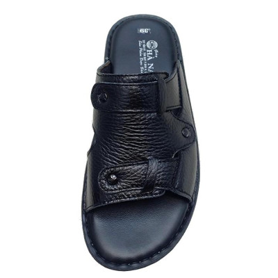 Dép Nam Quai Ngang Da Bò Thật TiTi ĐÔ Cao Cấp DN254