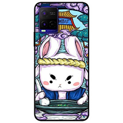 Ốp lưng dành cho Vivo Y21 - Vivo Y21s mẫu Chú Thỏ Trắng