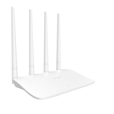 Thiết bị phát wifi không dây 4 râu chuẩn 300Mbps kích sóng repeater Wireless Router F6 Tenda hàng chính hãng