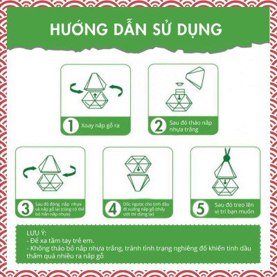 Tinh Dầu Sả Chanh Treo Xe TOKI MORI Xuất Khẩu Nhật Bản (10ml) 100% Thiên Nhiên, An Toàn Cho Trẻ, Xông Phòng, Khử Mùi, Thơm Xe, Chống Ói, Kháng Khuẩn