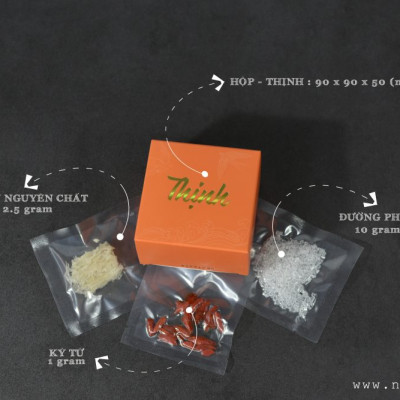 Yến sào Nàng Yến | Set quà cao cấp Hy Vọng  - Khang (bao gồm tổ yến cùng nguyên liệu chọn lọc đi kèm) | Bộ quà tặng chăm sóc sức khỏe sang trọng và tiện lợi