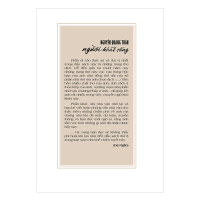 Người Khát Sống