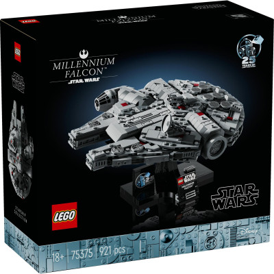 LEGO STAR WARS 75375 Đồ chơi lắp ráp Phi thuyền vũ trụ Millennium Falcon