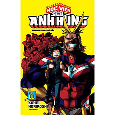 Truyện - Học Viện Siêu Anh Hùng - Chọn Lẻ  Tập 1 Tới 24 - Kohei Horikoshi - Kim Đồng