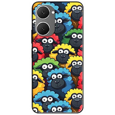 Ốp lưng cho Vivo Y03 - Y03T - Y18 - Y18S - Y18T - Y27 5G - Y28 4G - Y36 - Họa Tiết Cừu - Hàng Chính Hãng