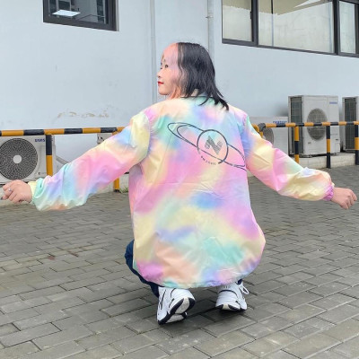 ÁO KHOÁC DÙ Loang 2 Lớp Phản Quang M1480 Chống Nắng