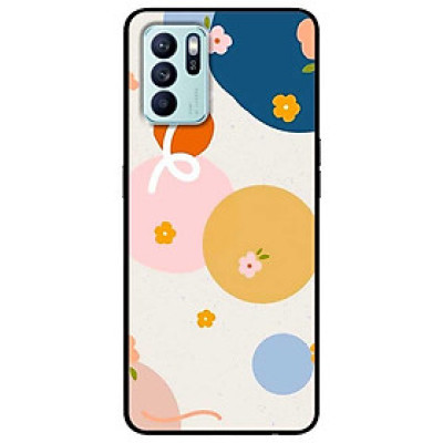Ốp lưng dành cho Oppo Reno 6 - Oppo Reno 6Z - Hoa Vòng Tròn