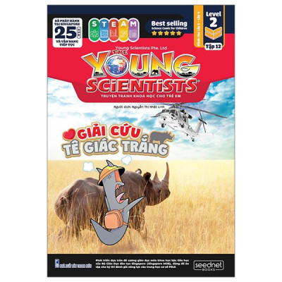 The Young Scientists - Truyện Tranh Khoa Học Cho Trẻ Em - Level 2 - Tập 12 - Giải Cứu Tê Giác Trắng
