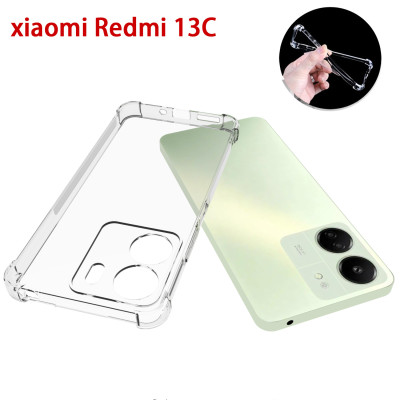 Ốp lưng dành cho Xiaomi Redmi 13C dẻo trong chống sốc cao cấp -Hàng chính hãng