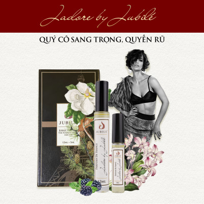 Jadore by Jubilé - Tinh dầu nước hoa Pháp Nữ Dạng lăn 12ml Thơm Lâu, Sang Trọng, Quyến Rũ