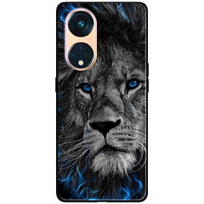 Ốp lưng dành cho Oppo Reno 8T 4G - Reno 8T 5G - Reno 10 5G - Reno 10 Pro 5G - Sư Tử Xanh 1 - Hàng Chính Hãng