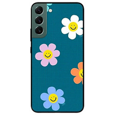 Ốp lưng dành cho Samsung S22 - S22 Plus - S22 Ultra - Hoa Màu Sắc Xanh
