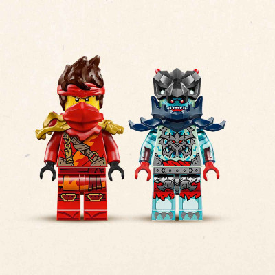Đồ Chơi Lắp Ráp Bộ Đôi Xe Đua Tốc Độ LEGO NINJAGO 71838 (79 chi tiết)