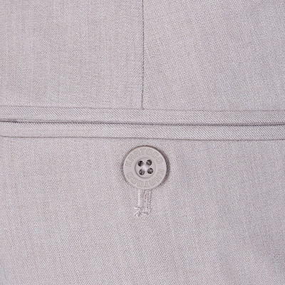 Quần tây nam không ply ống vàng xám ôm Khatoco Q1M578S0-CNVA221-2411-0