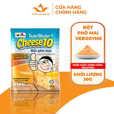 Bột phô mai cam lắc Malaysia Verozyme Túi 30G