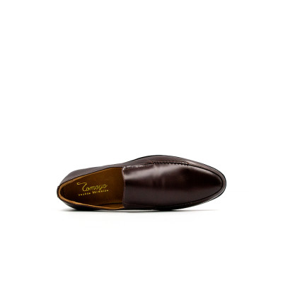 Giày tây nam Tomoyo nâu bóng TMN03602