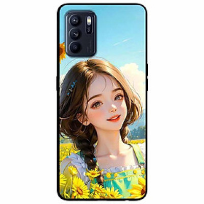 Ốp lưng cho Oppo Reno 2Z - 2F - 6Z - 7Z 5G - 8Z 5G - 8T 4G - 8T 5G - A96 5G - Thiếu Nữ Áo Xanh Lá - Hàng Chính Hãng