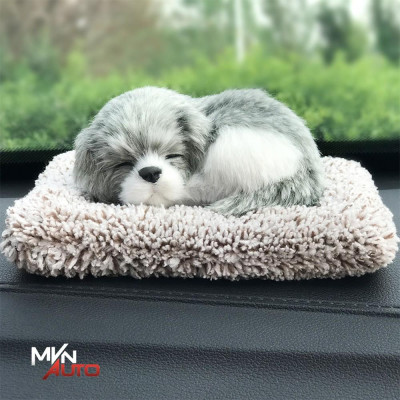 Chó Bông Than Hoạt Tính Nano Khử Mùi Ô Tô - Chó Bông Trang Trí Để Taplo Ô Tô 