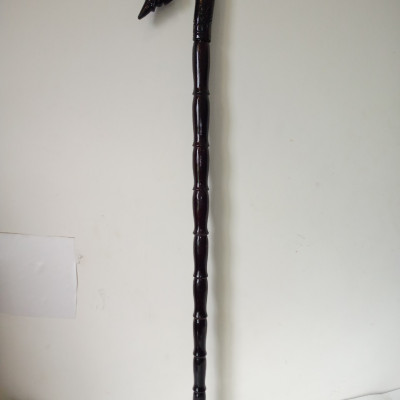 Dụng cụ Gậy batoong gỗ chống trơn trượt dành cho người già