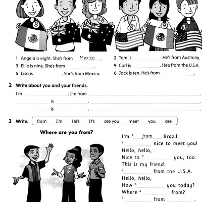 AM F & F 3: WORKBOOK