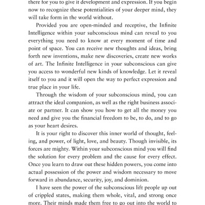 The Power of Your Subconscious Mind