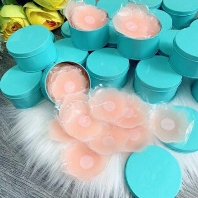 Hộp 10 Miếng Dán Ngực Silicon Miếng Dán Ti Tàng Hình