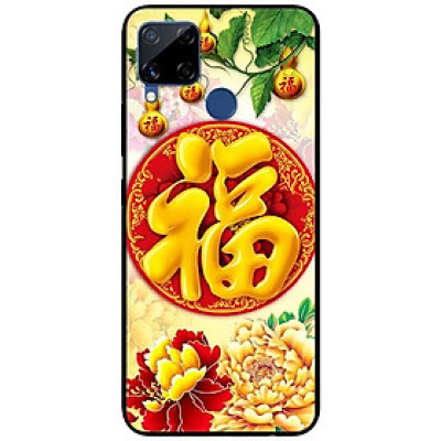 Ốp lưng dành cho Realme C15 mẫu Hồ Lô Vàng