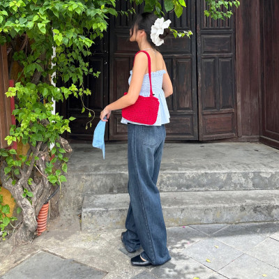 Quần Jeans form rộng cá tính, có size cho nữ Kobi Miều Est.2013