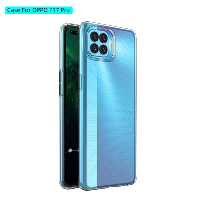 Ốp lưng dẻo silicon cho Oppo F17 Pro hiệu Ultra Thin (siêu mỏng 0.6mm, chống trầy, chống bụi) - Hàng nhập khẩu
