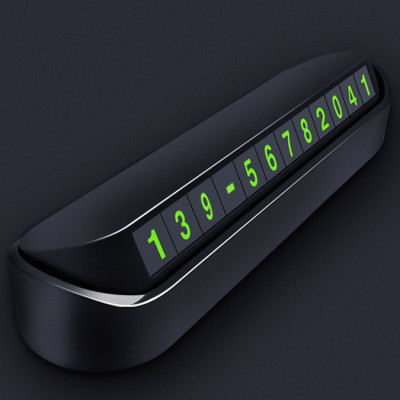 Bảng để lại số điện thoại trên ô tô khi đỗ xe