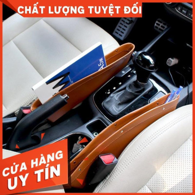 Bộ 2 túi chèn khe ghế xe hơi ,túi để đồ khe ghế ô tô