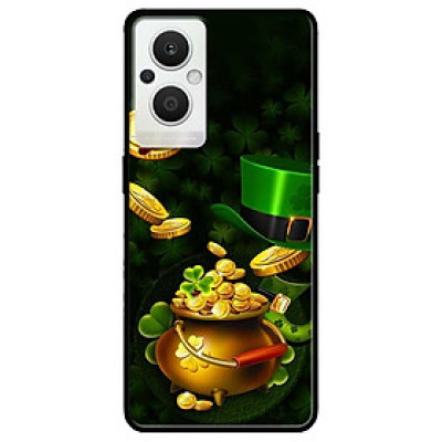 Ốp lưng cho Oppo Reno 2Z, 2F - 6z - 7z 5G - 8z 5G - A96 5G - 8T 4G - 8T 5G - Đồng Tiền May Mắn - Hàng Chính Hãng