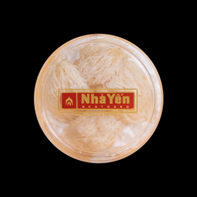 Tổ Yến Trắng Sơ Chế - Nhà Yến Nha Trang - Loại Chất Lượng 4.5 - Hộp 50 Gram - Tổ Yến Sơ Chế - Hàng Chính Hãng