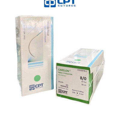 Chỉ phẫu thuật không tiêu CPT Carelon Nylon số 8/0 - M04E06L30