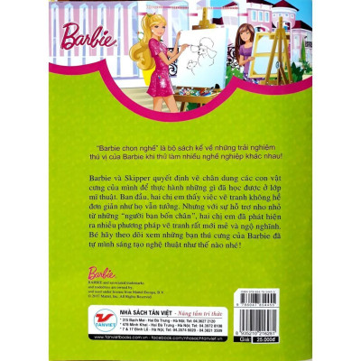 Sách - Barbie - Những Họa Sĩ Tài Năng - Tân Việt Books