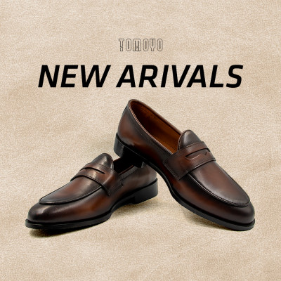 Giày Da Patina Nam Cao Cấp Không Dây Tomoyo TMN24802